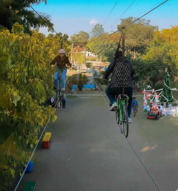 Sky Cycle at Choice Resort Bhopal